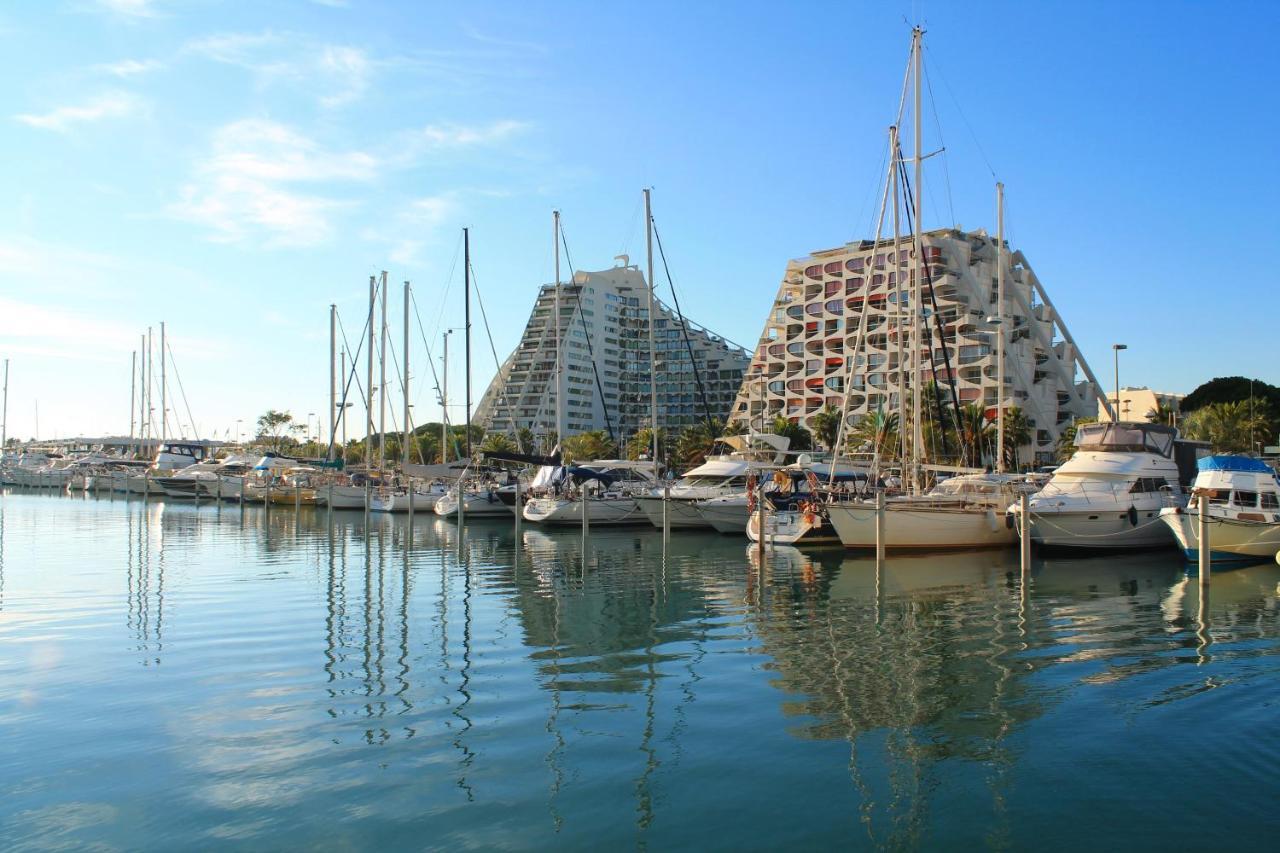 Le Sunrise: Beachfront Comfort with Sea Views and Dual Terraces La Grande-Motte Exterior photo